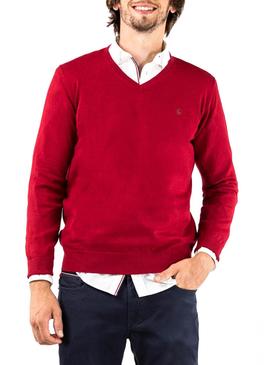 Jersey El Ganso Coderas Rojo para Hombre