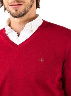 Jersey El Ganso Coderas Rojo para Hombre