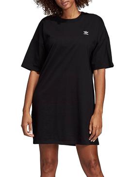 Vestido Adidas Trefoil Negro Mujer 