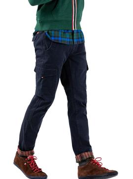 Pantalon El Ganso Cargo Azul Marino para Hombre