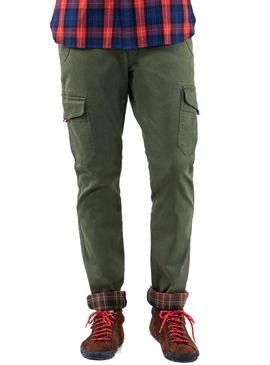 Pantalon El Ganso Cargo Verde para Hombre