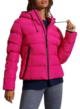 Cazadora Superdry Spirit Fucsia para Mujer