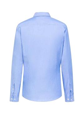 Camisa Hackett HKT Oxford Azul para Hombre