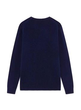 Jersey Hackett Dog Azul Marino para Hombre