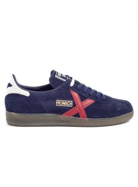 Zapatillas Munich Barru Azul Marino Hombre y Mujer