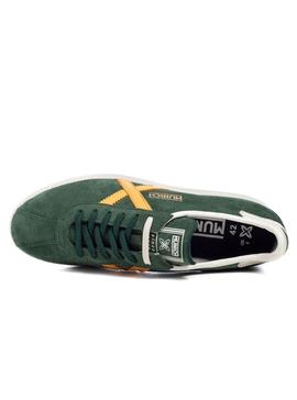 Zapatillas Munich Barru Verde para Hombre.