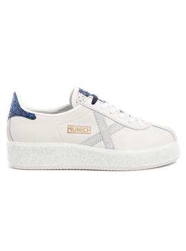 Zapatillas Munich Barru Sky 44 Blanco para Mujer