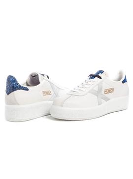 Zapatillas Munich Barru Sky 44 Blanco para Mujer