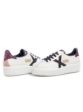 Zapatillas Munich Barru Sky 45 Blanco para Mujer