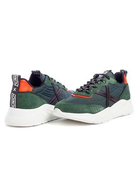 Zapatillas Munich Wave 32 Verde Hombre y Mujer.