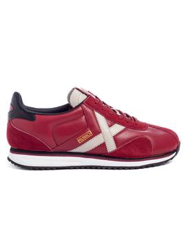 Zapatillas Munich Sapporo 89 Rojo para Hombre.