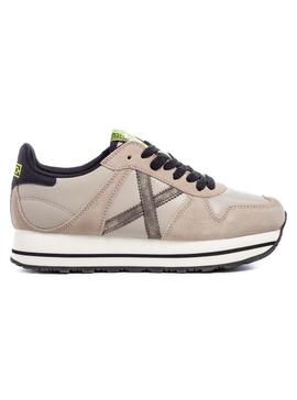 Zapatillas Munich Massana Sky 125 Beige para Mujer