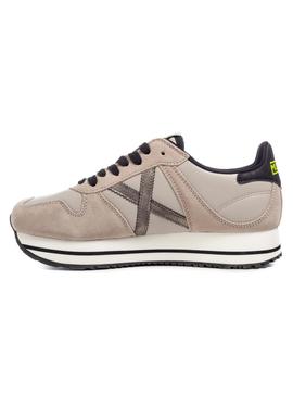 Zapatillas Munich Massana Sky 125 Beige para Mujer