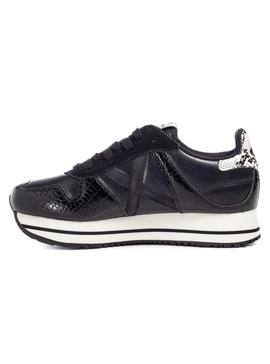 Zapatillas Munich Massana Sky 129 Negro Mujer