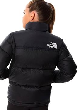 Cazadora The North Face Nuptse Negro Niña y Niño