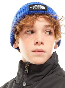 Gorro The North Face Box Azul para Niño y Niña