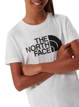 Camiseta The North Face Easy Blanco Niño y Niña