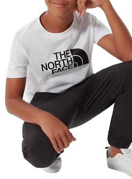 Camiseta The North Face Easy Blanco Niño y Niña