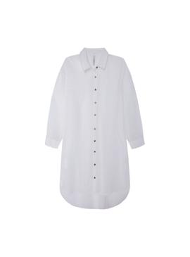 Vestido Pepe Jeans Marieta Blanco Mujer