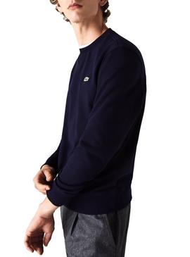 Sudadera Lacoste Basic Logo Azul para Hombre