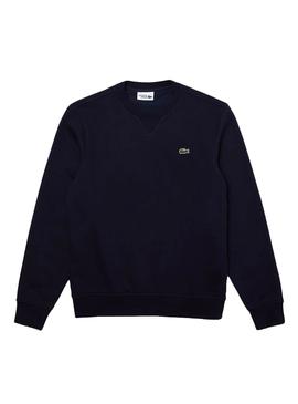 Sudadera Lacoste Basic Logo Azul para Hombre