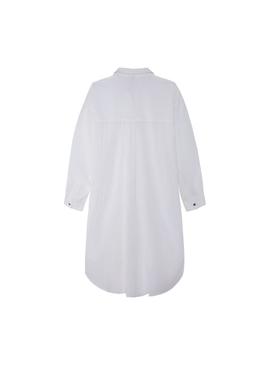 Vestido Pepe Jeans Marieta Blanco Mujer