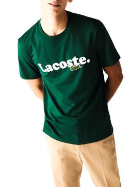 Camiseta Lacoste Italic Verde para Hombre