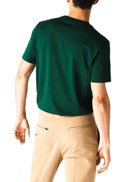 Camiseta Lacoste Italic Verde para Hombre