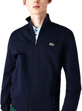 Sudadera Lacoste Felpa Azul para Hombre  