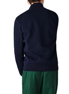 Sudadera Lacoste Felpa Azul para Hombre  