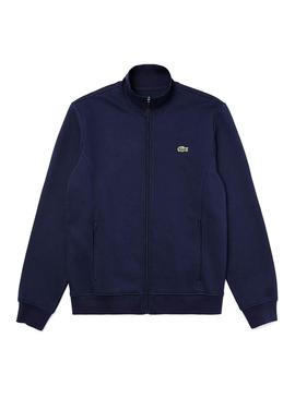 Sudadera Lacoste Felpa Azul para Hombre  