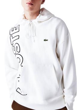 Sudadera Lacoste Live 1927 Blanco Mujer y Hombre
