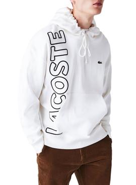 Sudadera Lacoste Live 1927 Blanco Mujer y Hombre