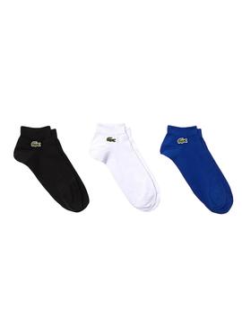 Calcetines Lacoste Ankle Multi para Hombre