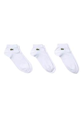 Calcetines Lacoste Ankle Blanco para Hombre
