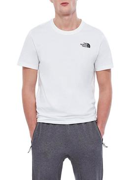 Camiseta The North Face Box Blanco para Hombre