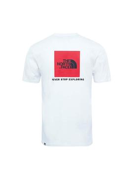 Camiseta The North Face Box Blanco para Hombre