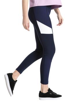 Legging Puma Retro Rib Azul