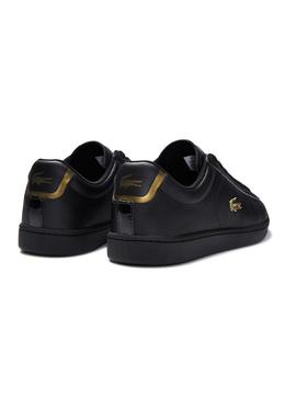 Zapatillas Lacoste Carnaby Evo 012 Negro Mujer