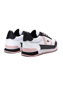 Zapatillas Lacoste Partner Retro Tricolor Mujer