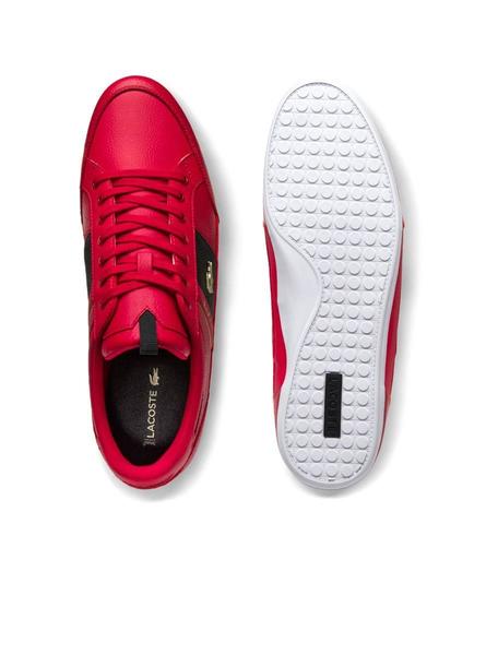 Lacoste tenis 2025 rojos