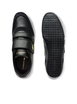 Zapatillas Lacoste Misano Strap 03 Negro Hombre