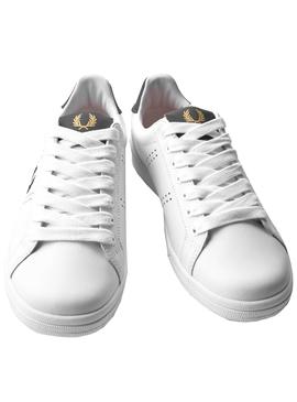 Zapatillas Fred Perry B721 Blanco para Hombre