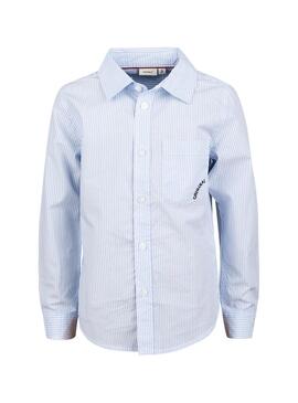 Camisa Name It Fabio Azul Niño