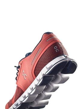 Zapatillas On Running Cloud Coral Pacific Mujer