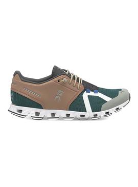 Zapatillas On Running Cloud 70 30 Verde Para Mujer