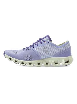 Zapatillas On Running Cloud X Lavender Ice Mujer