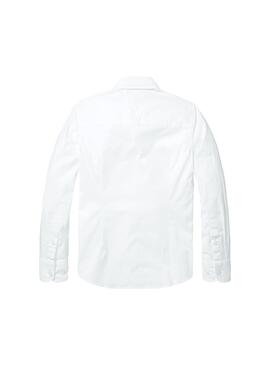 Camisa Tommy Hilfiger Poplin Blanco