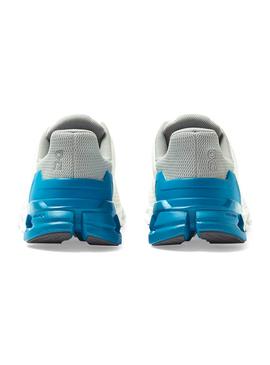 Zapatillas On Running Cloudflyer White Blue Hombre