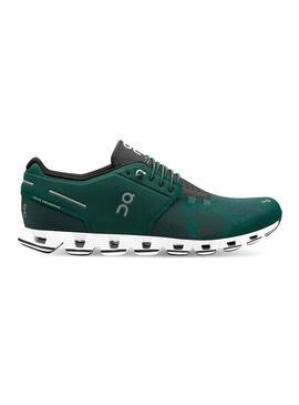 Zapatillas On Running Cloud Evergreen Black Hombre